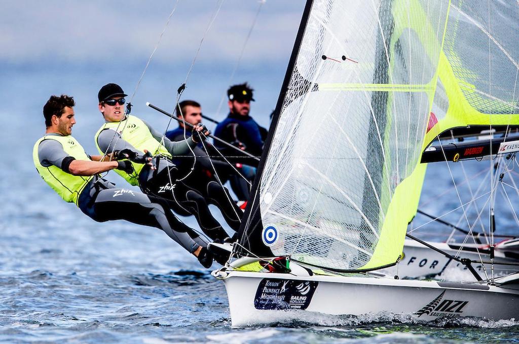 NZL Sailing Team Gold and Silver for NZL Sailing Team at Hyeres
